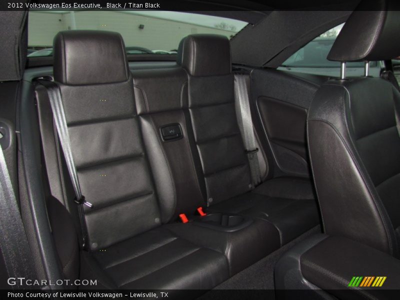 Black / Titan Black 2012 Volkswagen Eos Executive