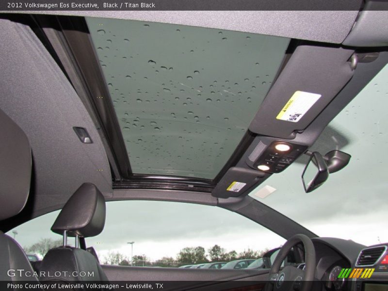 Black / Titan Black 2012 Volkswagen Eos Executive