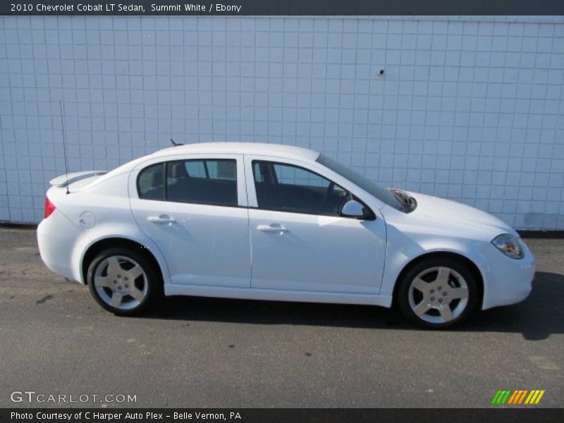 Summit White / Ebony 2010 Chevrolet Cobalt LT Sedan