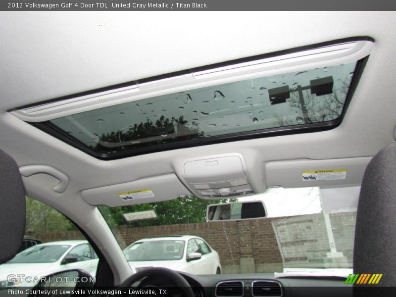United Gray Metallic / Titan Black 2012 Volkswagen Golf 4 Door TDI