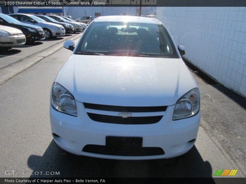 Summit White / Ebony 2010 Chevrolet Cobalt LT Sedan
