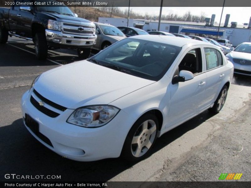 Summit White / Ebony 2010 Chevrolet Cobalt LT Sedan