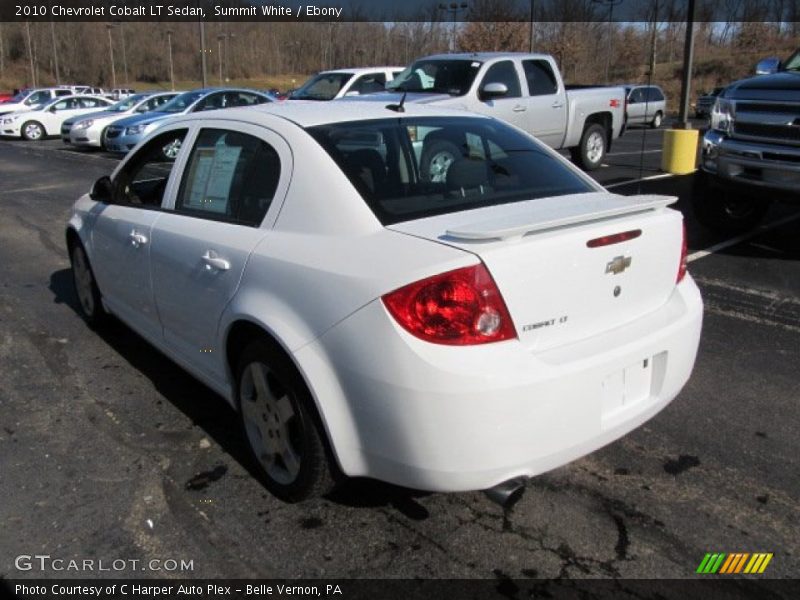Summit White / Ebony 2010 Chevrolet Cobalt LT Sedan