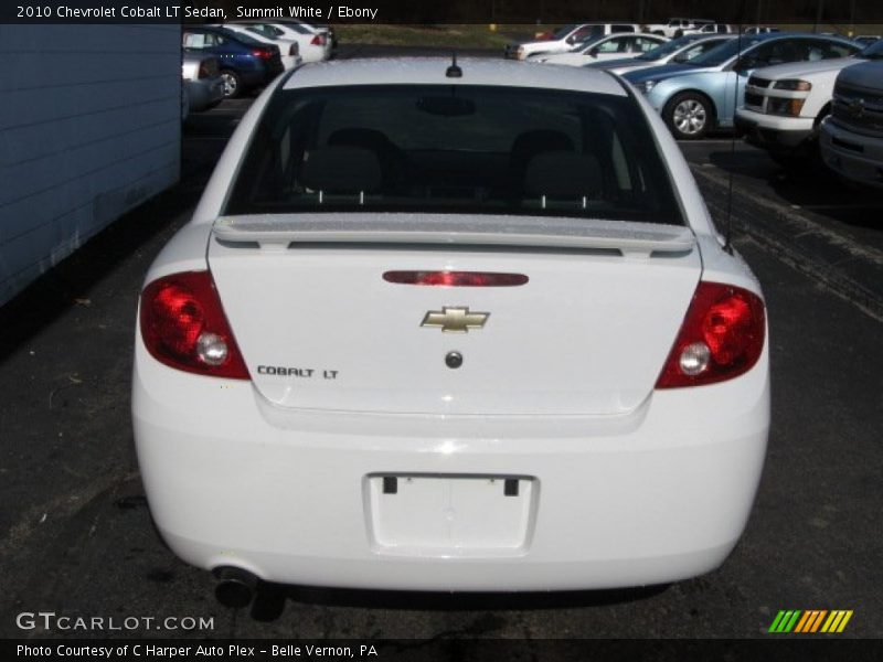 Summit White / Ebony 2010 Chevrolet Cobalt LT Sedan