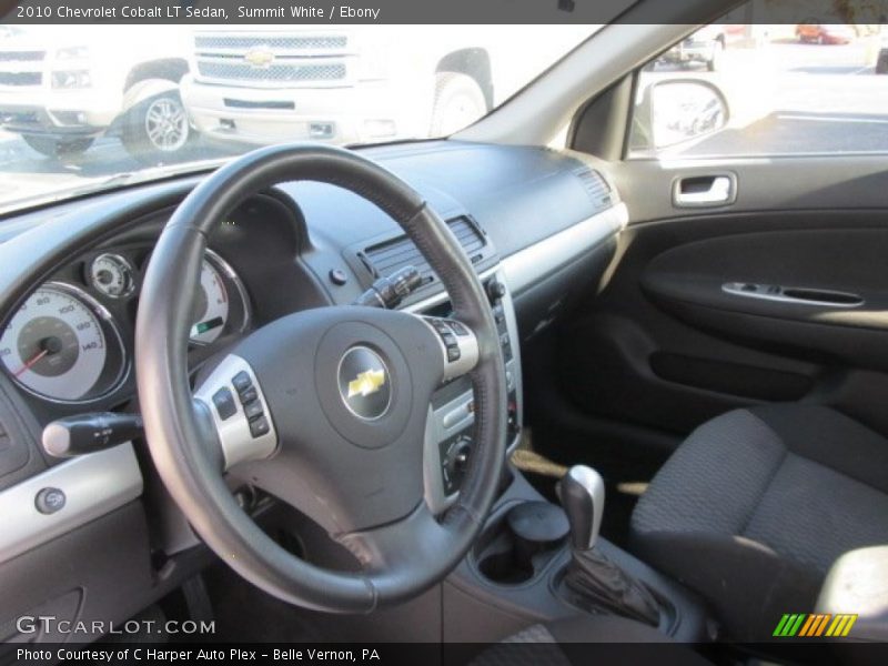 Summit White / Ebony 2010 Chevrolet Cobalt LT Sedan