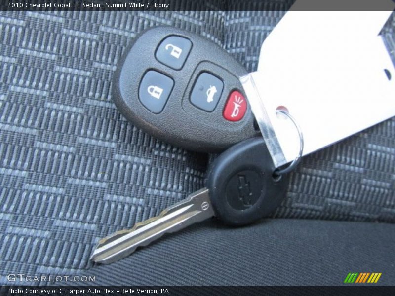 Summit White / Ebony 2010 Chevrolet Cobalt LT Sedan