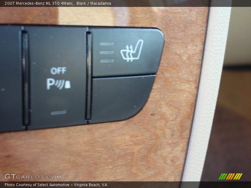 Black / Macadamia 2007 Mercedes-Benz ML 350 4Matic