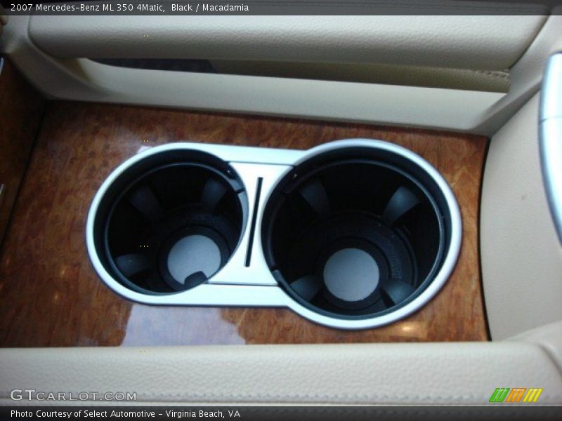 Black / Macadamia 2007 Mercedes-Benz ML 350 4Matic
