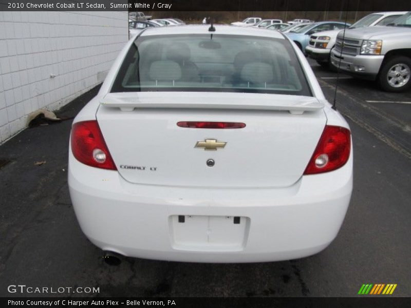 Summit White / Gray 2010 Chevrolet Cobalt LT Sedan