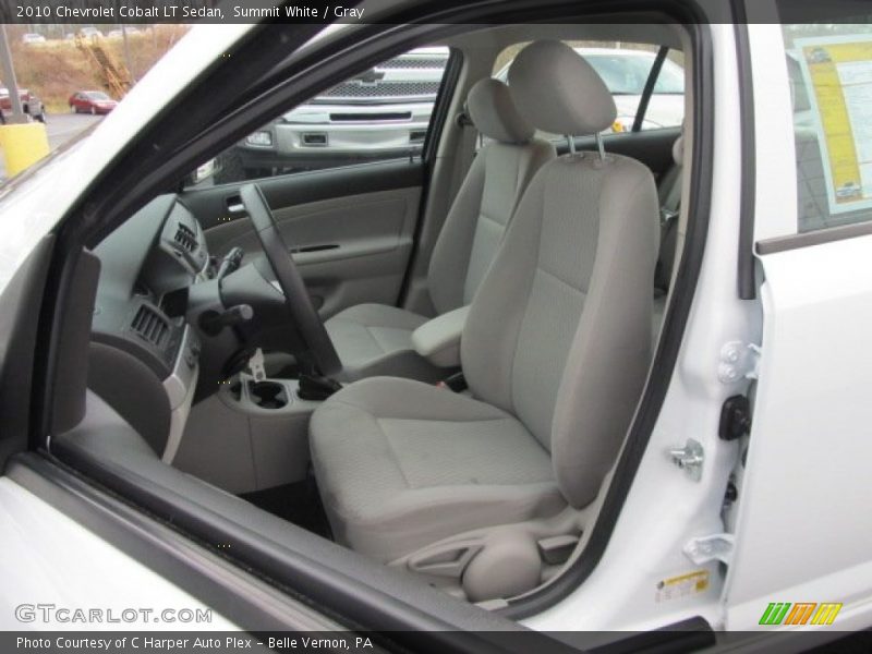 Summit White / Gray 2010 Chevrolet Cobalt LT Sedan