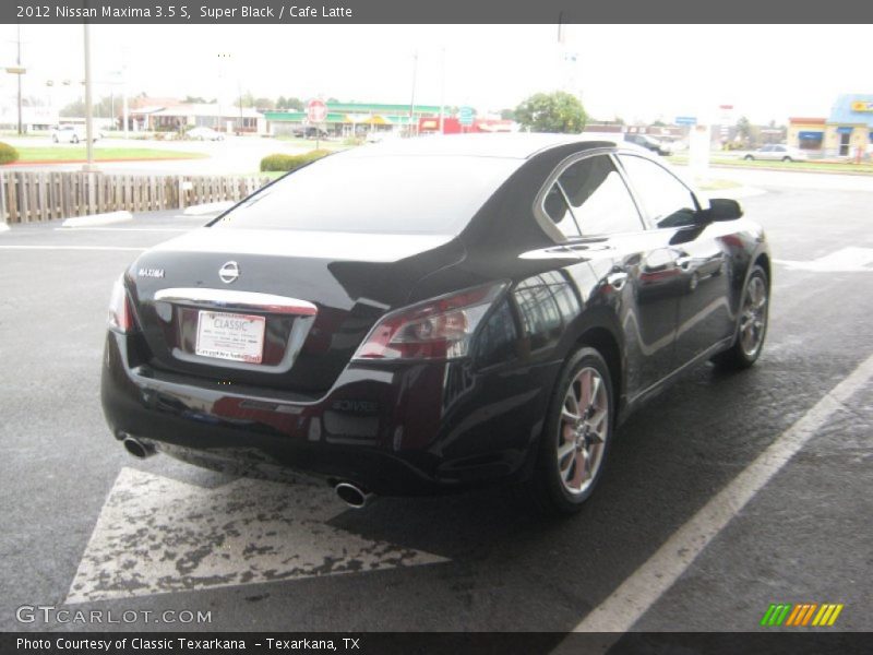 Super Black / Cafe Latte 2012 Nissan Maxima 3.5 S