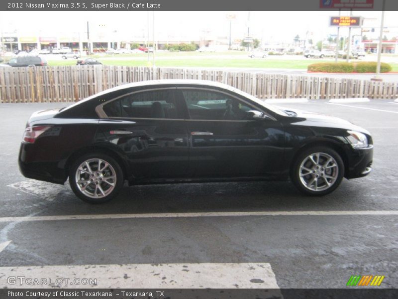 Super Black / Cafe Latte 2012 Nissan Maxima 3.5 S