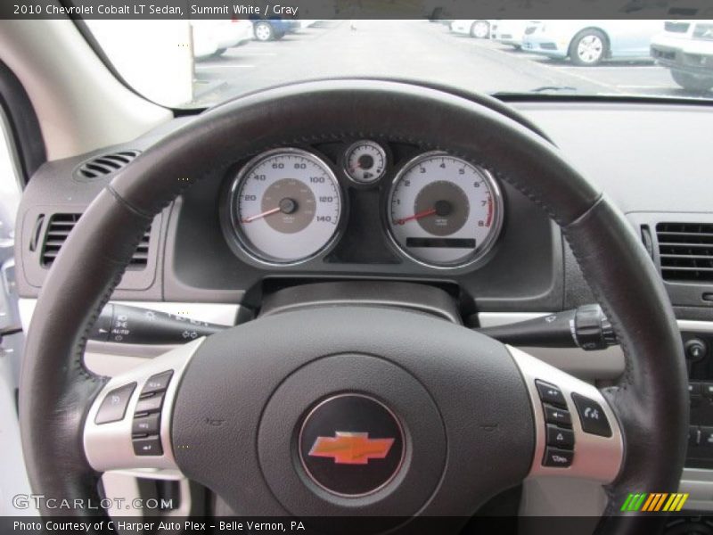 Summit White / Gray 2010 Chevrolet Cobalt LT Sedan