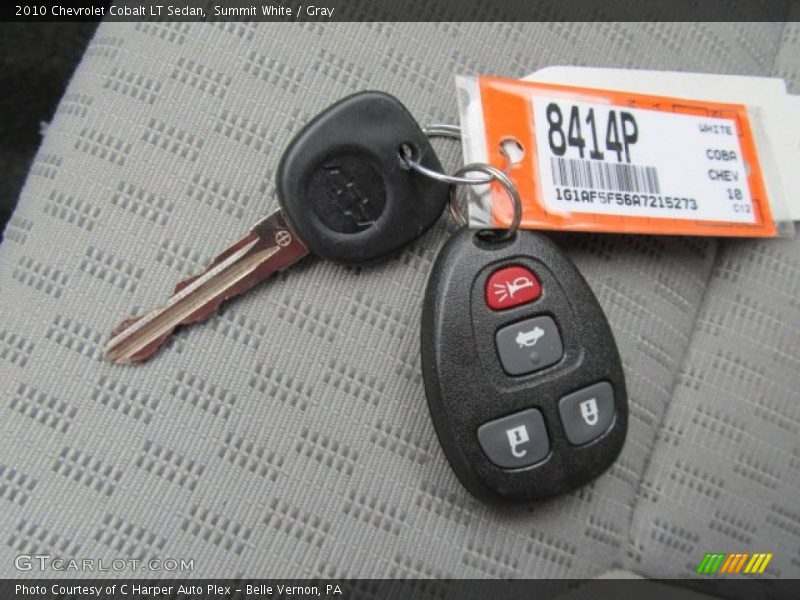 Summit White / Gray 2010 Chevrolet Cobalt LT Sedan