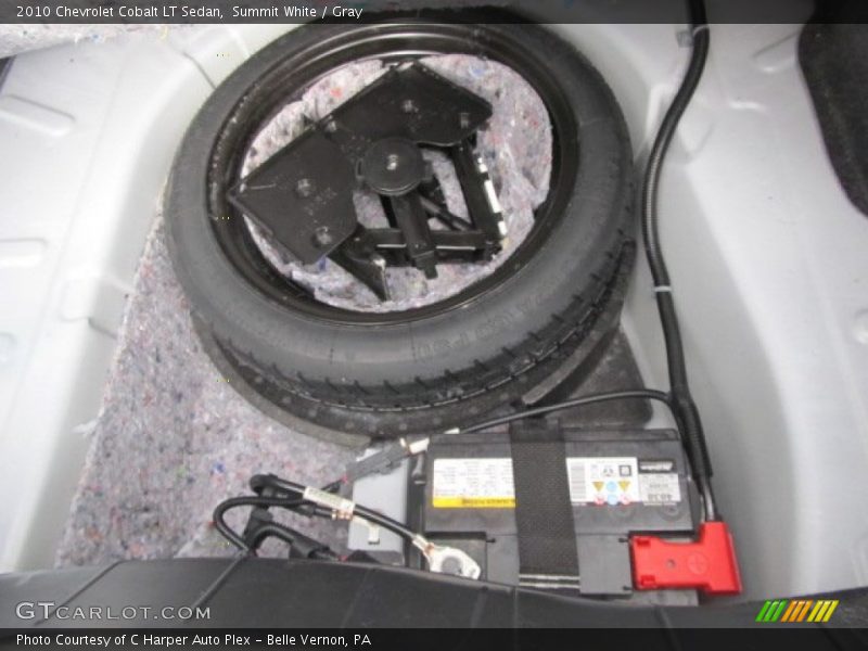 Summit White / Gray 2010 Chevrolet Cobalt LT Sedan