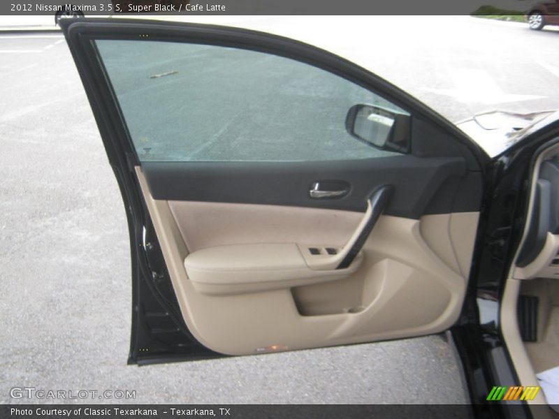 Super Black / Cafe Latte 2012 Nissan Maxima 3.5 S
