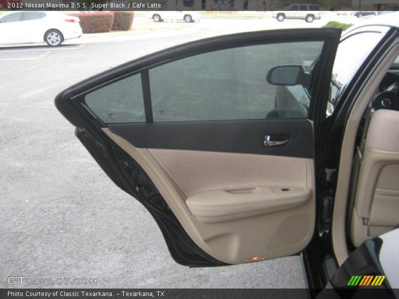 Super Black / Cafe Latte 2012 Nissan Maxima 3.5 S
