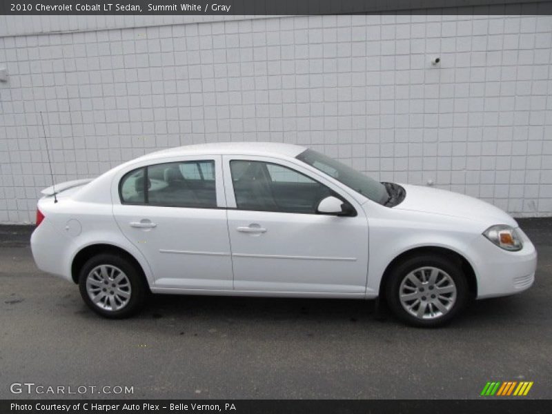 Summit White / Gray 2010 Chevrolet Cobalt LT Sedan