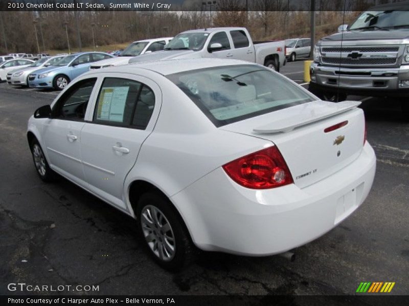 Summit White / Gray 2010 Chevrolet Cobalt LT Sedan
