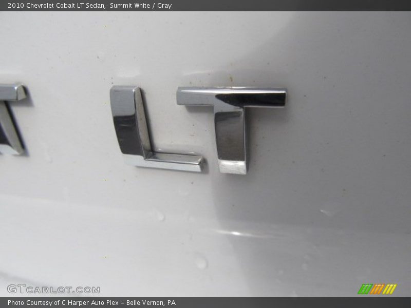 Summit White / Gray 2010 Chevrolet Cobalt LT Sedan