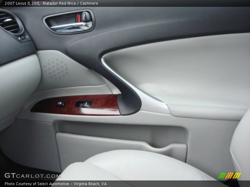 Matador Red Mica / Cashmere 2007 Lexus IS 350