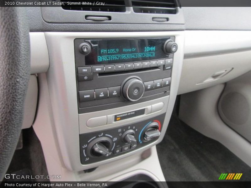 Summit White / Gray 2010 Chevrolet Cobalt LT Sedan