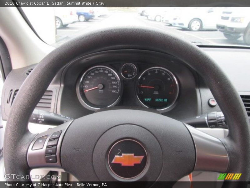 Summit White / Gray 2010 Chevrolet Cobalt LT Sedan