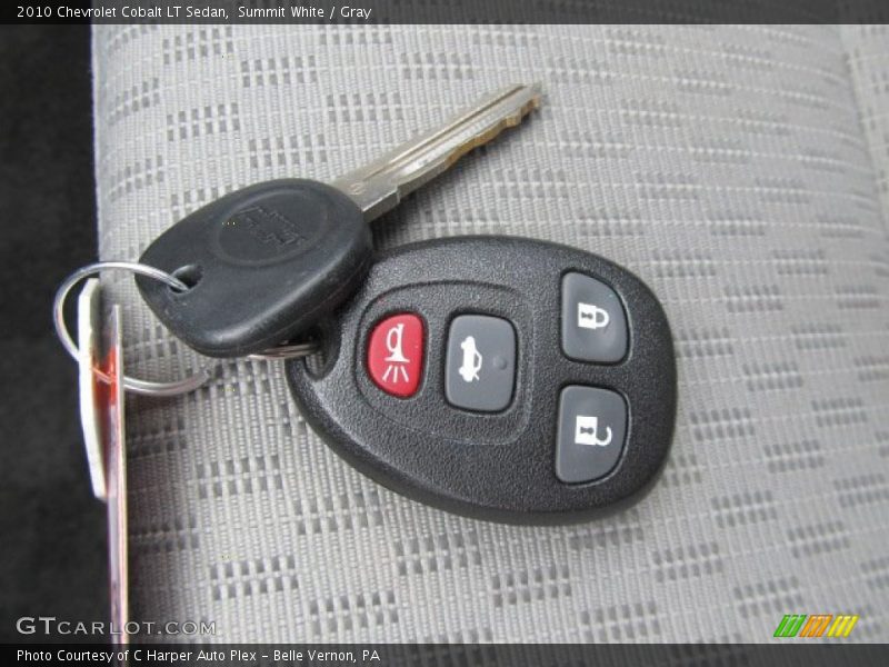 Summit White / Gray 2010 Chevrolet Cobalt LT Sedan