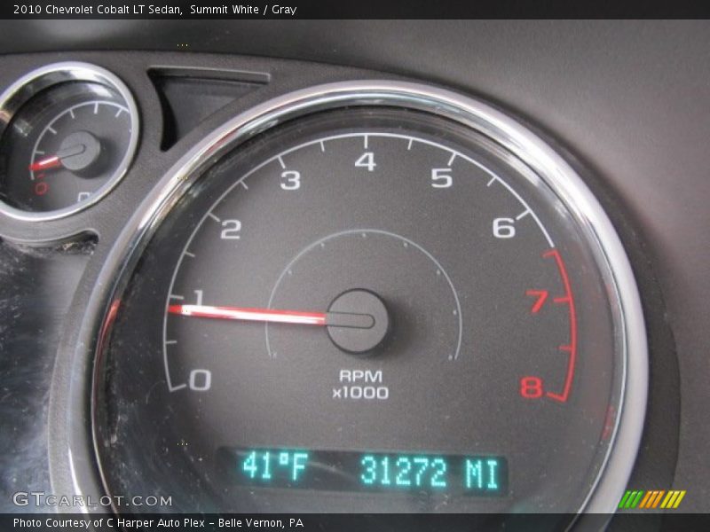 Summit White / Gray 2010 Chevrolet Cobalt LT Sedan