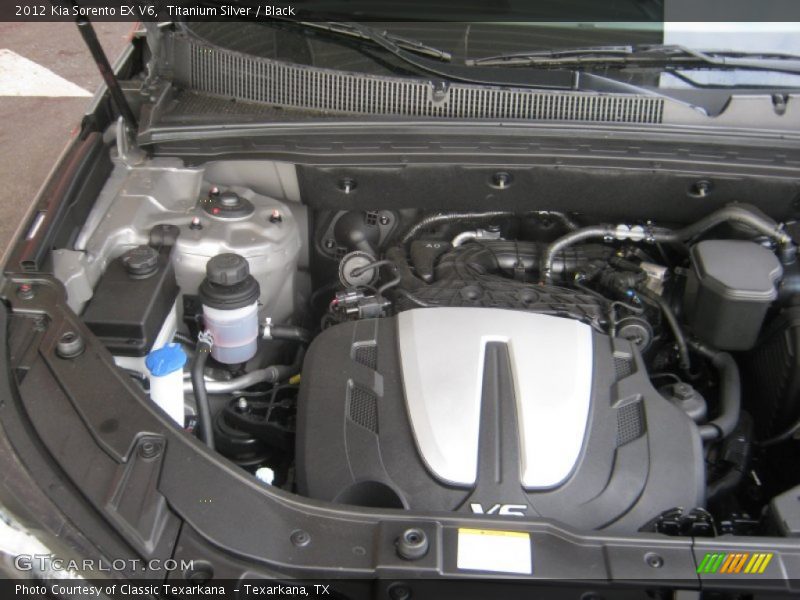 Titanium Silver / Black 2012 Kia Sorento EX V6