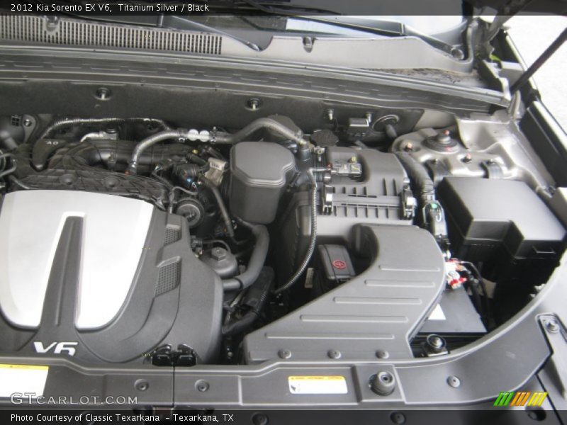 Titanium Silver / Black 2012 Kia Sorento EX V6