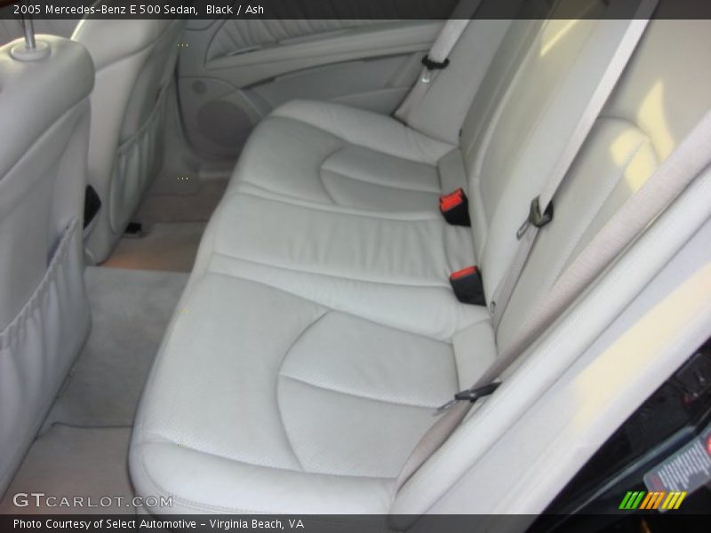 Black / Ash 2005 Mercedes-Benz E 500 Sedan