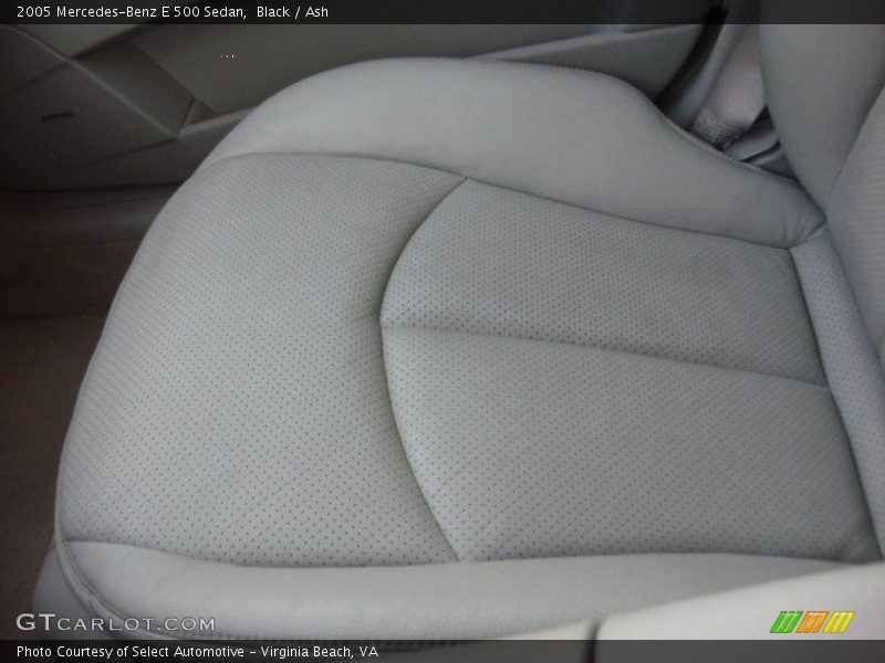 Black / Ash 2005 Mercedes-Benz E 500 Sedan