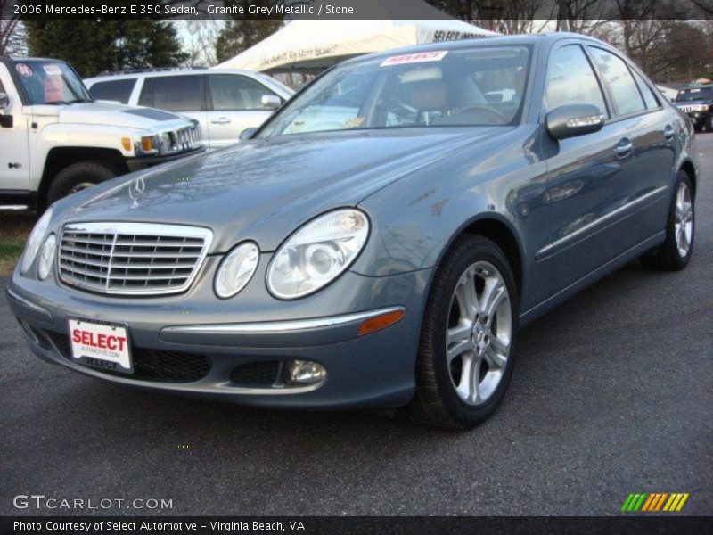 Granite Grey Metallic / Stone 2006 Mercedes-Benz E 350 Sedan