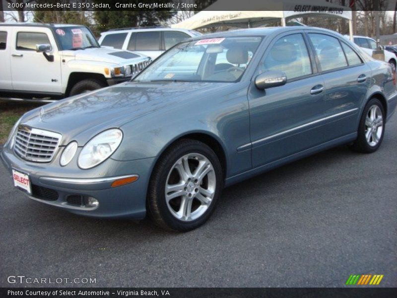Granite Grey Metallic / Stone 2006 Mercedes-Benz E 350 Sedan