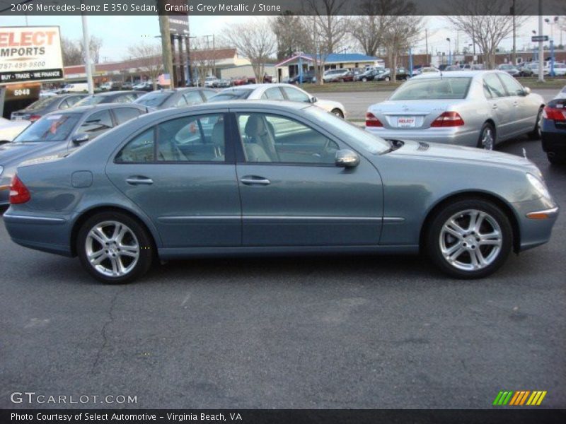 Granite Grey Metallic / Stone 2006 Mercedes-Benz E 350 Sedan