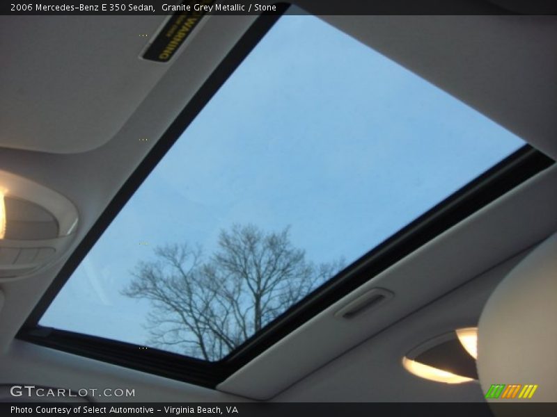 Granite Grey Metallic / Stone 2006 Mercedes-Benz E 350 Sedan