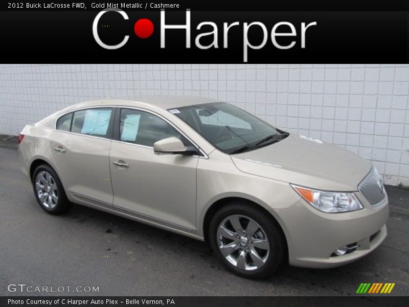 Gold Mist Metallic / Cashmere 2012 Buick LaCrosse FWD