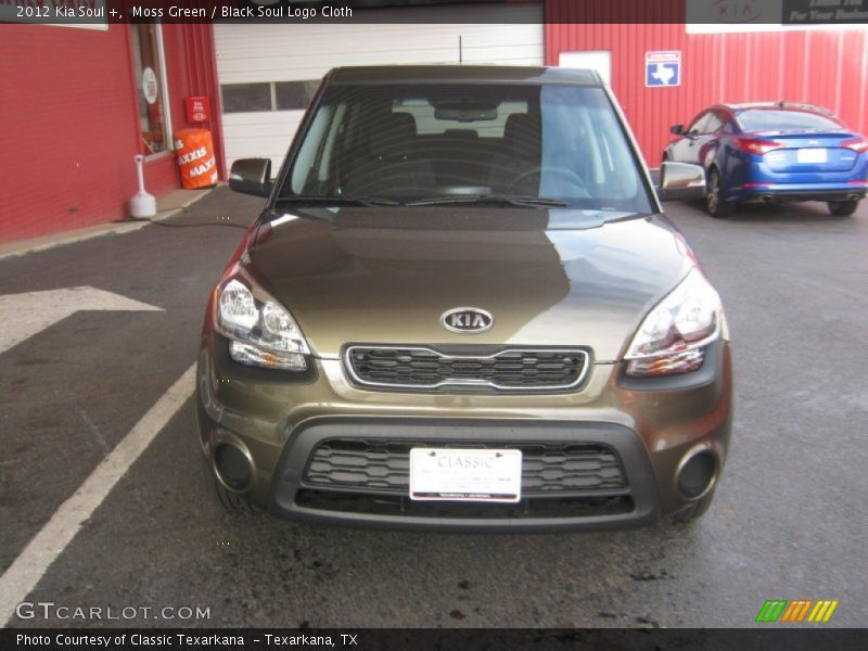 Moss Green / Black Soul Logo Cloth 2012 Kia Soul +