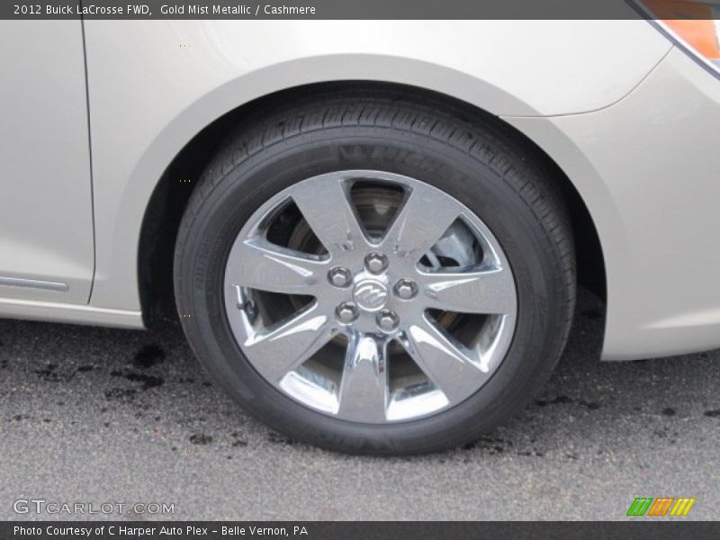 Gold Mist Metallic / Cashmere 2012 Buick LaCrosse FWD