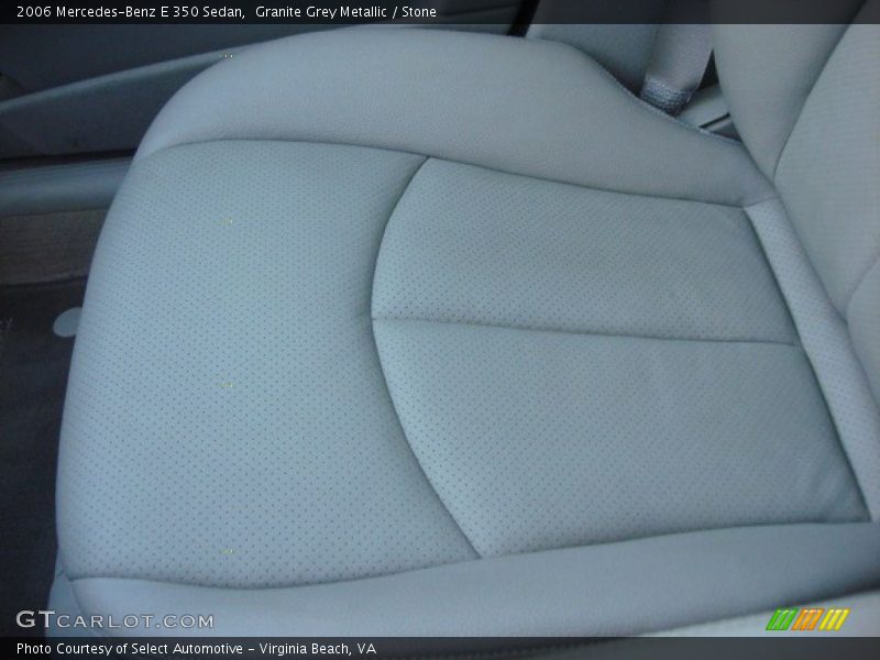 Granite Grey Metallic / Stone 2006 Mercedes-Benz E 350 Sedan