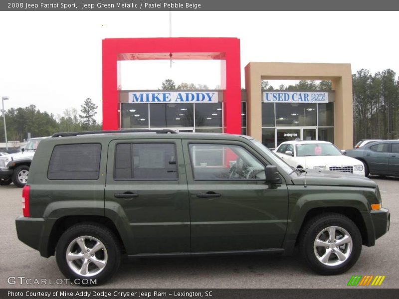 Jeep Green Metallic / Pastel Pebble Beige 2008 Jeep Patriot Sport