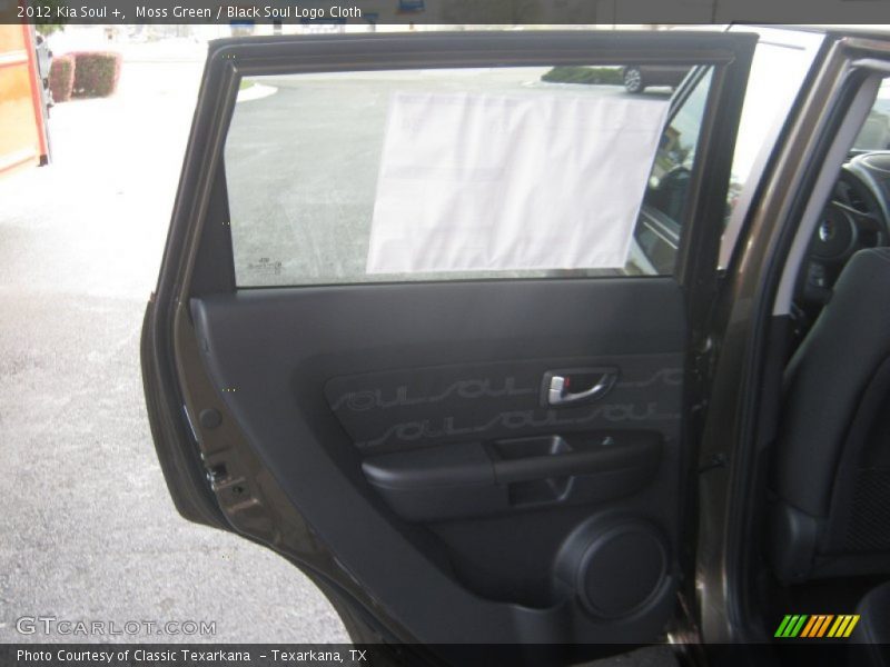 Moss Green / Black Soul Logo Cloth 2012 Kia Soul +