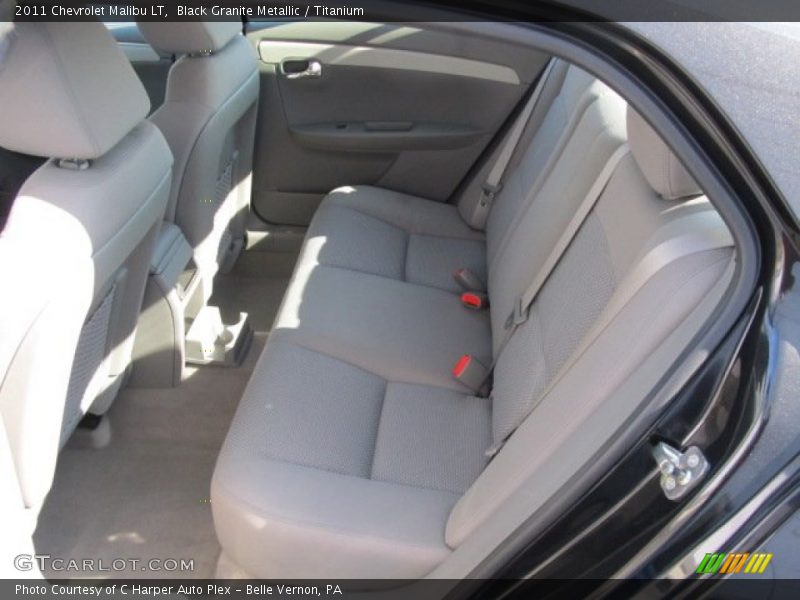 Black Granite Metallic / Titanium 2011 Chevrolet Malibu LT