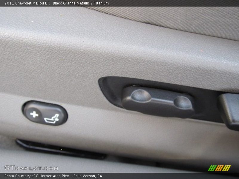 Black Granite Metallic / Titanium 2011 Chevrolet Malibu LT