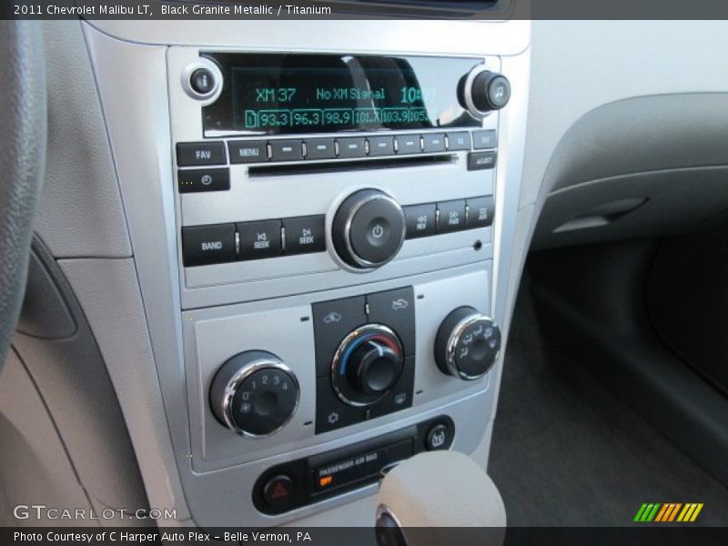 Black Granite Metallic / Titanium 2011 Chevrolet Malibu LT