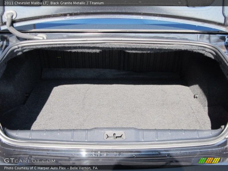 Black Granite Metallic / Titanium 2011 Chevrolet Malibu LT