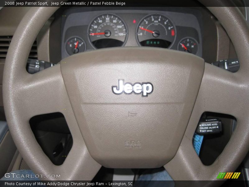 Jeep Green Metallic / Pastel Pebble Beige 2008 Jeep Patriot Sport