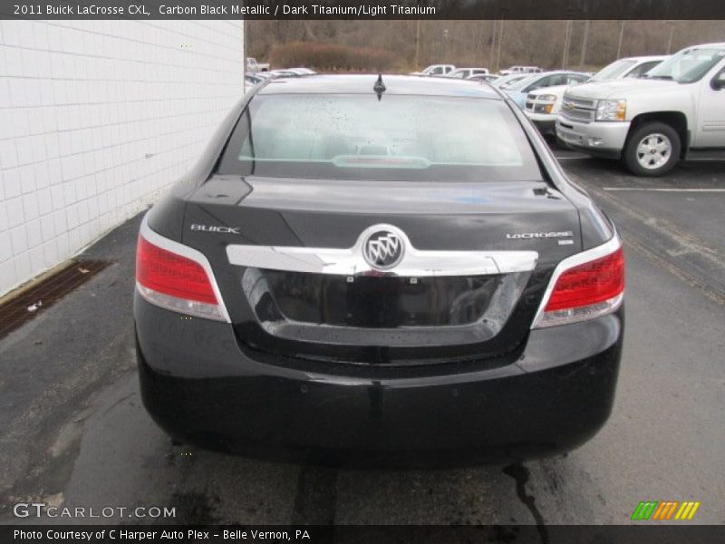 Carbon Black Metallic / Dark Titanium/Light Titanium 2011 Buick LaCrosse CXL