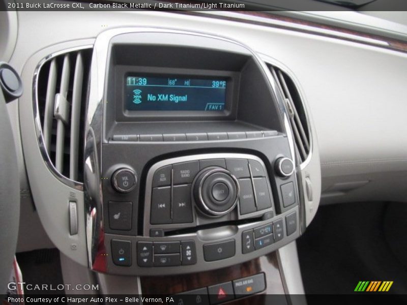Carbon Black Metallic / Dark Titanium/Light Titanium 2011 Buick LaCrosse CXL